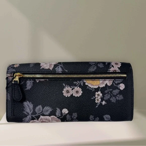 Coach Soft Wallet in Garden Floral - Picture 3 of 4